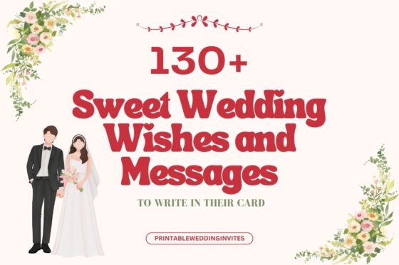 130 Sweet Wedding Wishes and Messages to Write in Their Card 1