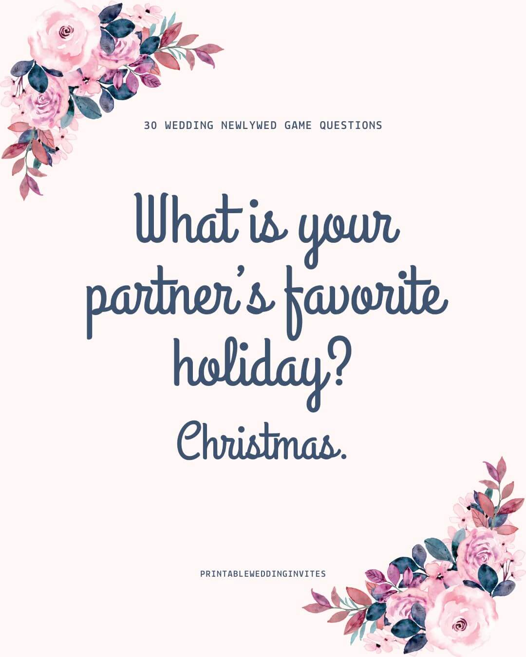 What is your partners favorite holiday Christmas
