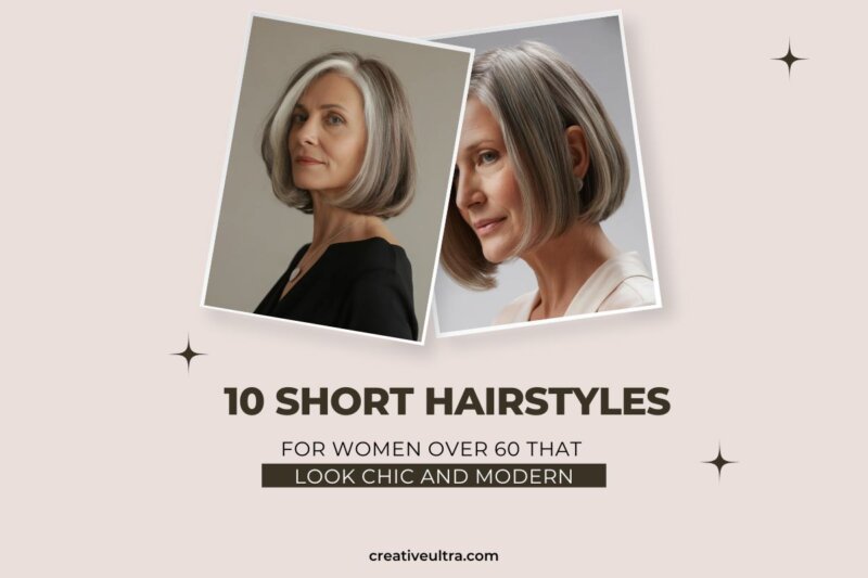 10 Short Hairstyles for Women Over 60 That Look Chic and Modern