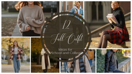 12 Fall Outfit Ideas for School and College
