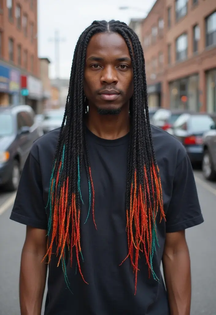 Braids with Highlights