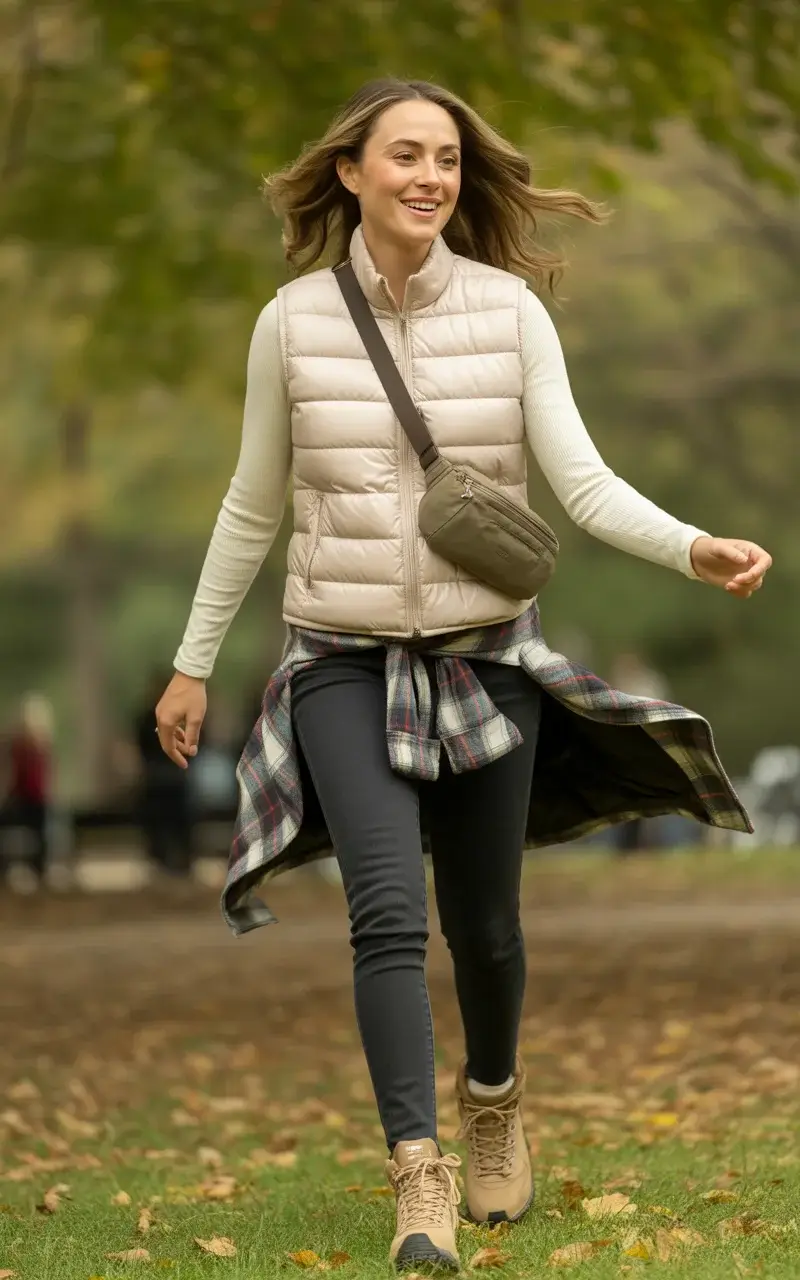 Puffer Vest Casual Layers