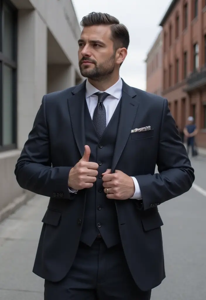 The Classic Side Part