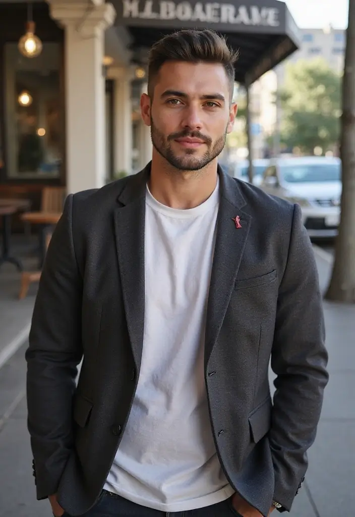 The Crew Cut with a Quiff