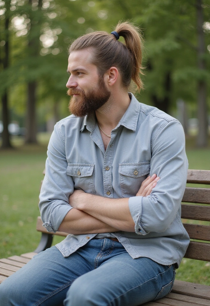 The Relaxed Ponytail