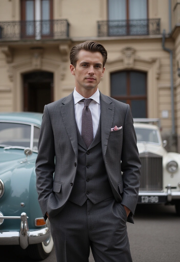 The Vintage Side Sweep